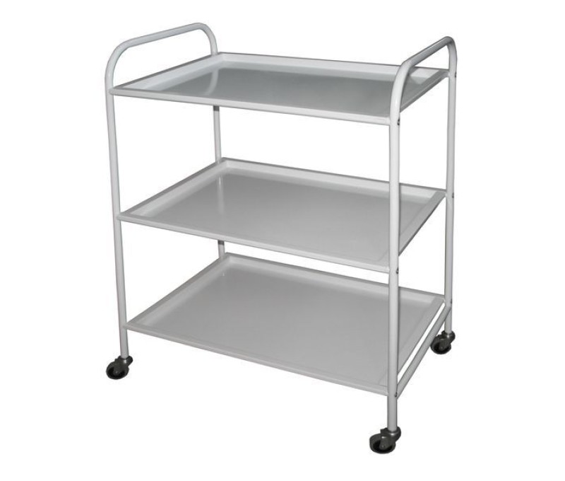 Стол медицинский инструментальный с тремя полками