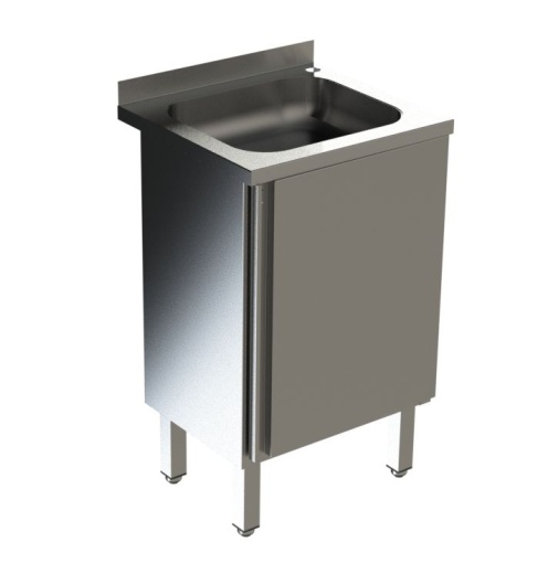Рукомойник производственный 480x440x850 из нержавеющей стали (с тумбой) характеристики Рукомойник производственный 480x440x850 из нержавеющей стали (с тумбой) фото